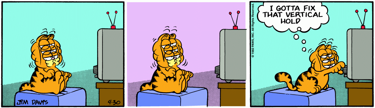 Garfield, April 30, 1982