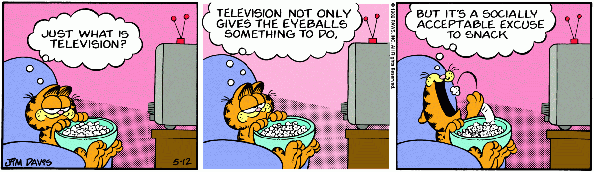 Garfield, May 12, 1982