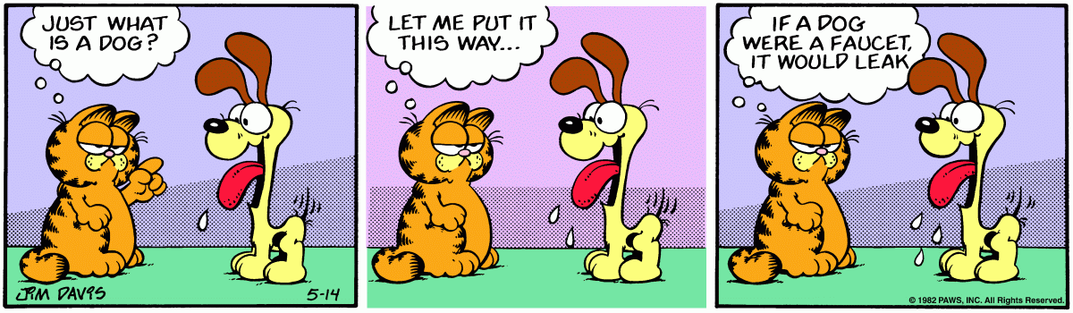Garfield, May 14, 1982