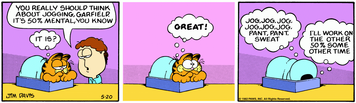 Garfield, May 20, 1982