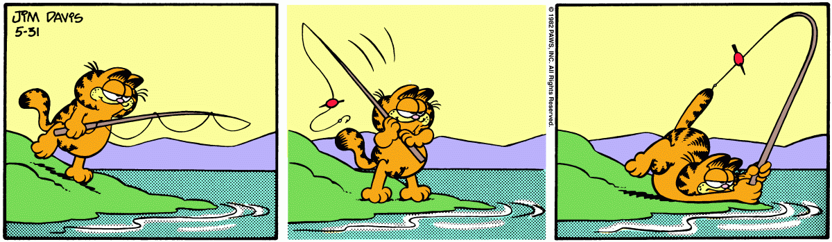 Garfield, May 31, 1982