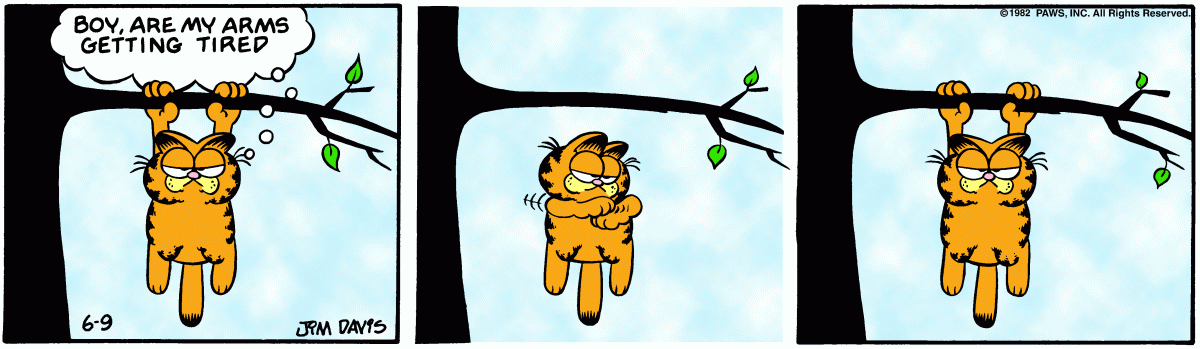 Garfield, June 9, 1982