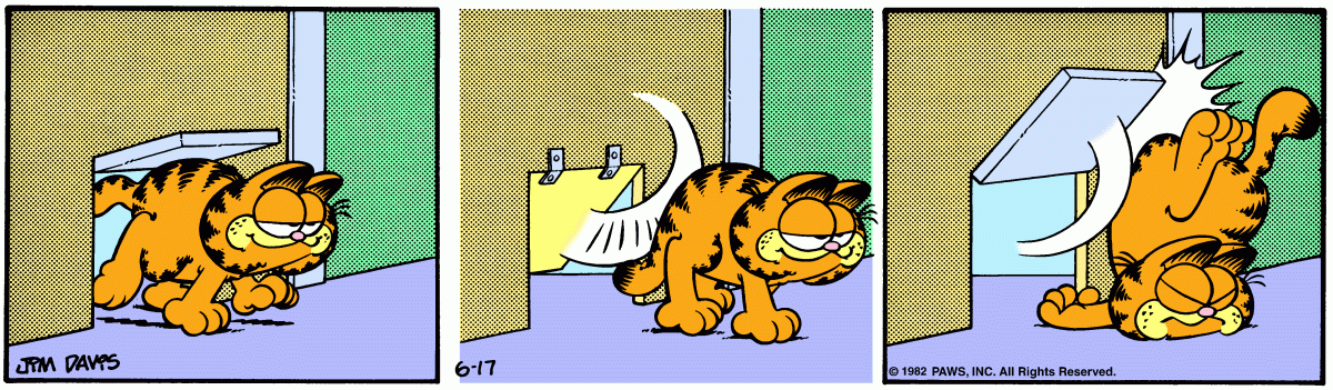 Garfield, June 17, 1982
