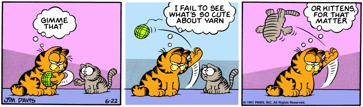 Garfield, June 22, 1982