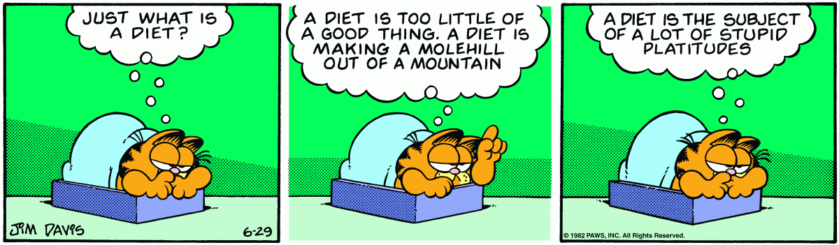 Garfield, June 29, 1982
