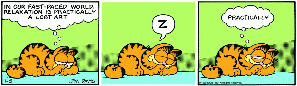 Garfield, July 5, 1982
