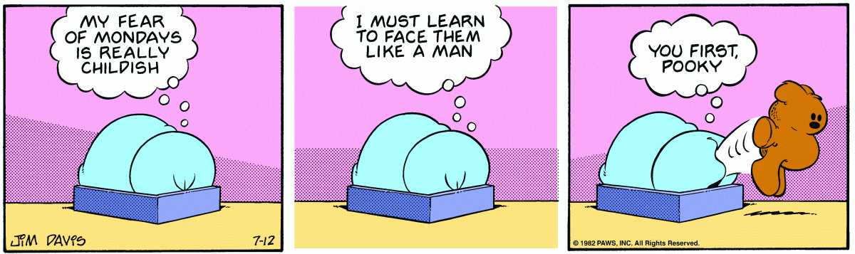 Garfield, July 12, 1982
