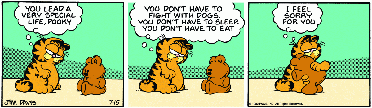 Garfield, July 15, 1982