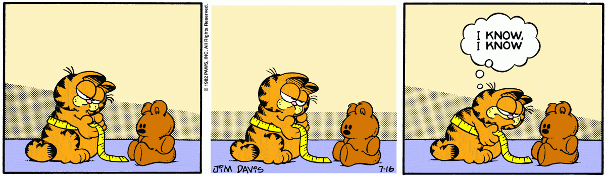 Garfield, July 16, 1982