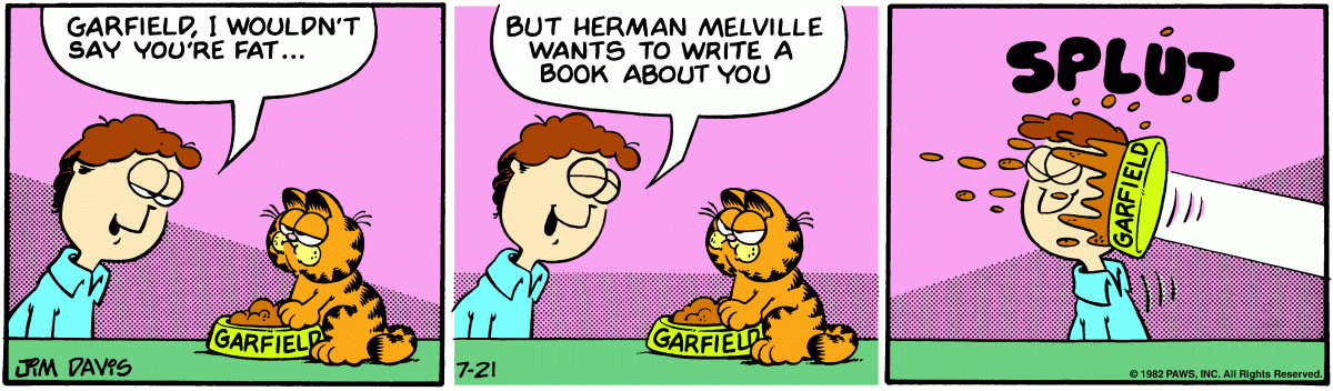 Garfield, July 21, 1982
