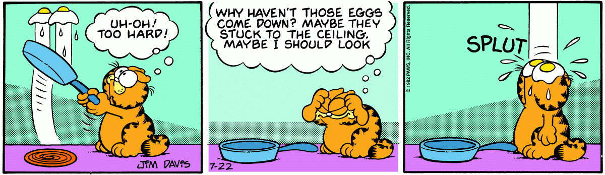 Garfield, July 22, 1982