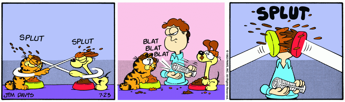 Garfield, July 23, 1982