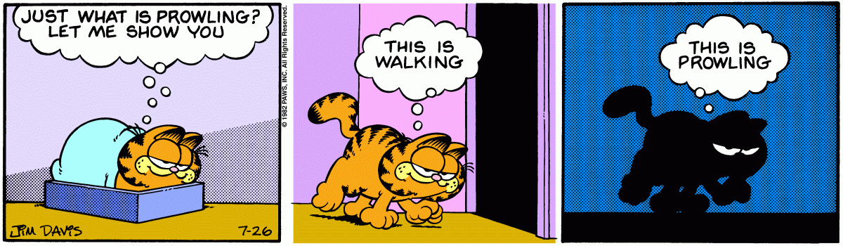 Garfield, July 26, 1982