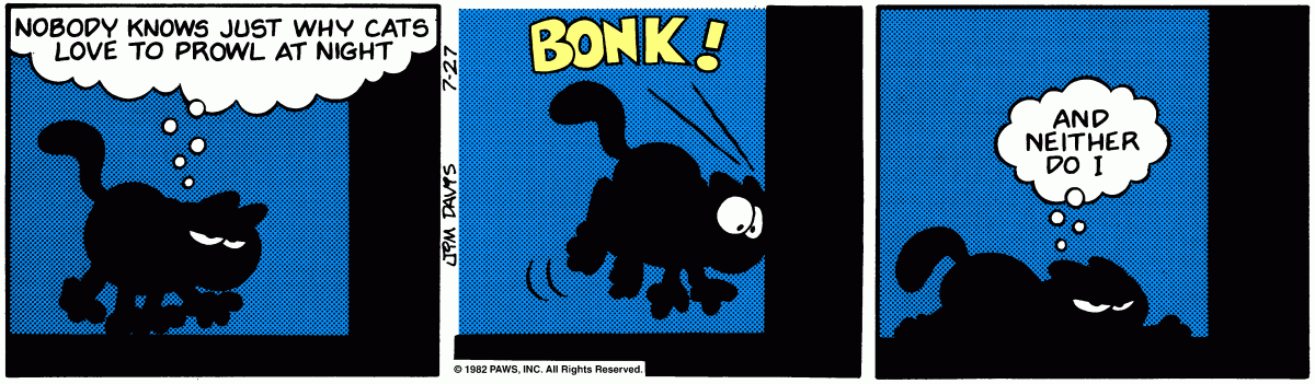Garfield, July 27, 1982