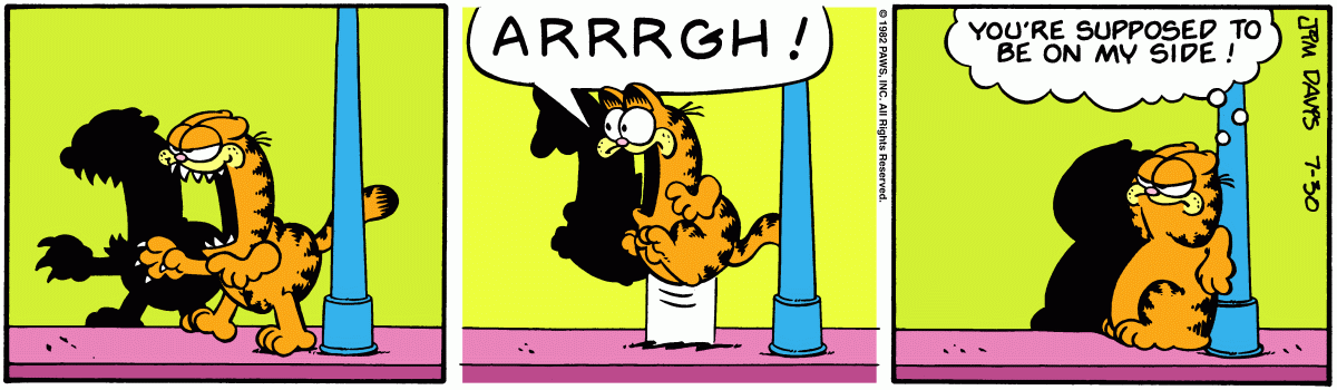Garfield, July 30, 1982