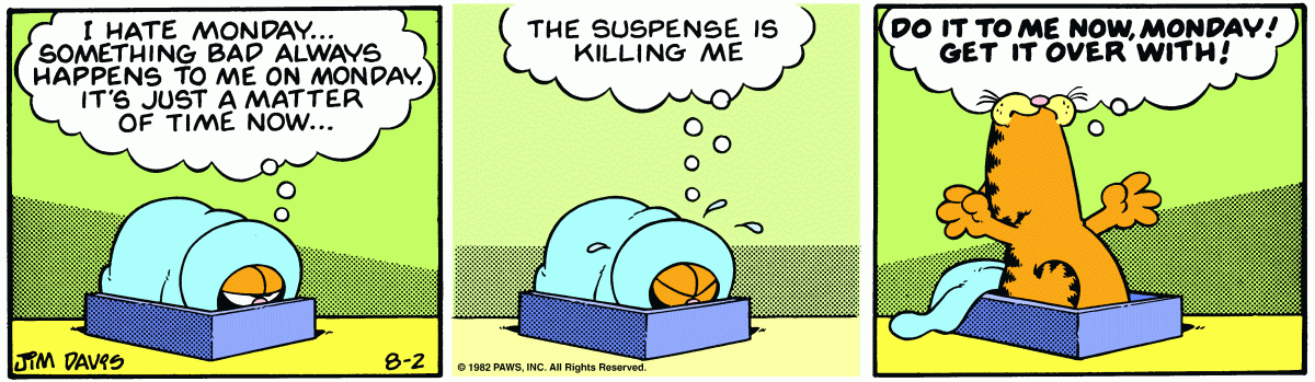 Garfield, August 2, 1982