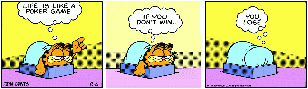 Garfield, August 3, 1982