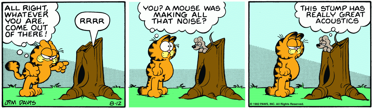 Garfield, August 12, 1982