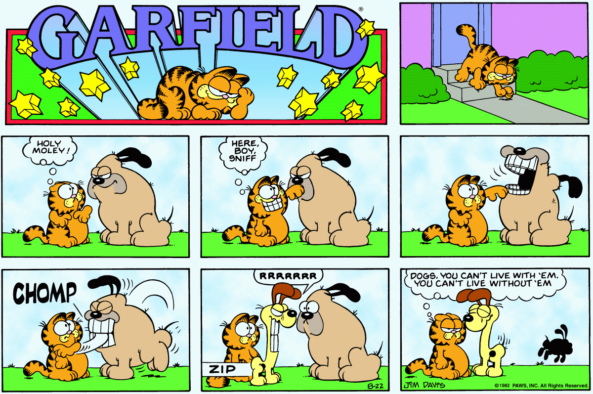 Garfield, August 22, 1982