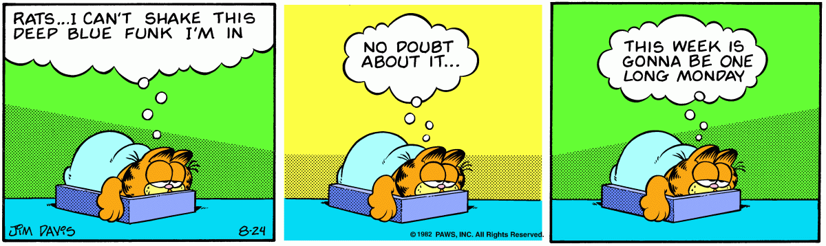 Garfield, August 24, 1982