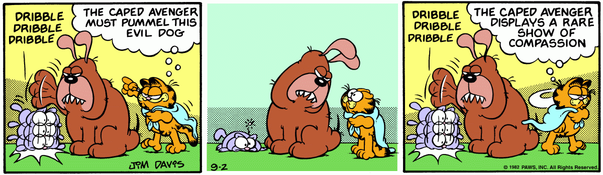 Garfield, September 2, 1982