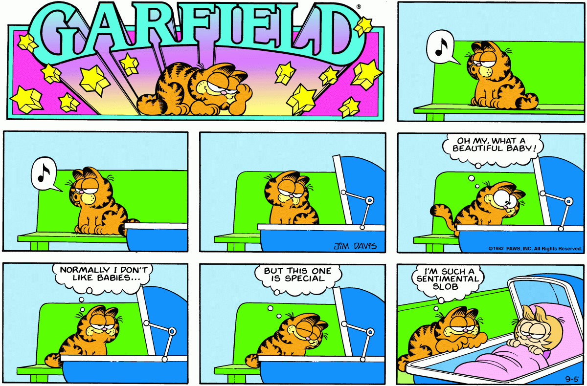 Garfield, September 5, 1982