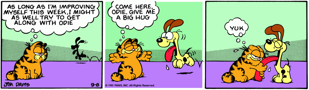 Garfield, September 8, 1982