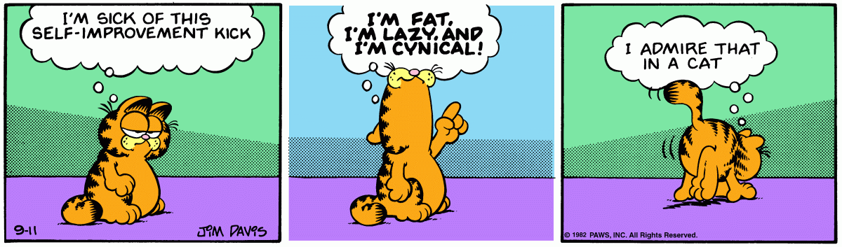 Garfield, September 11, 1982