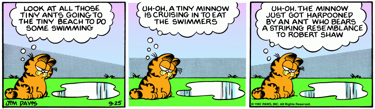 Garfield, September 25, 1982