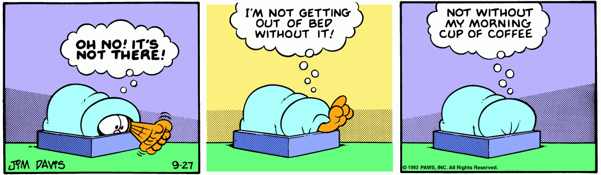 Garfield, September 27, 1982