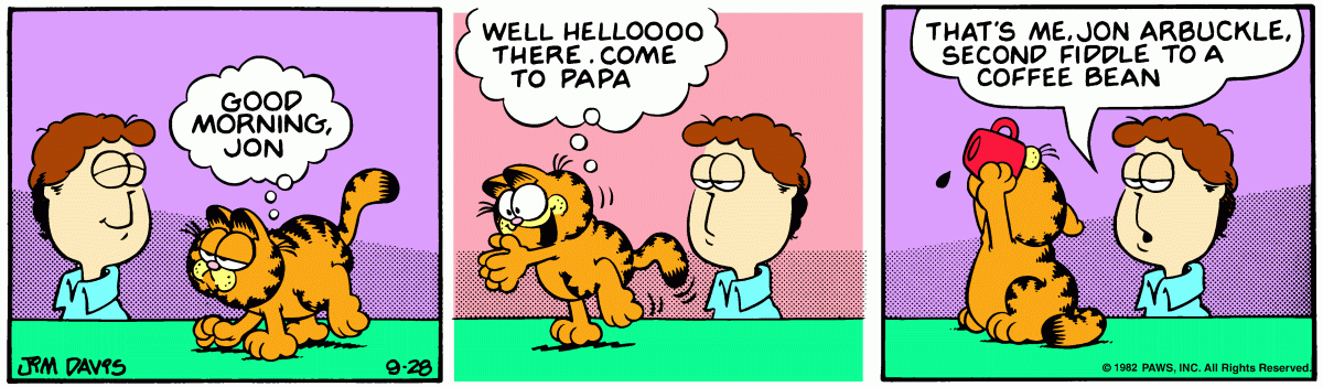 Garfield, September 28, 1982