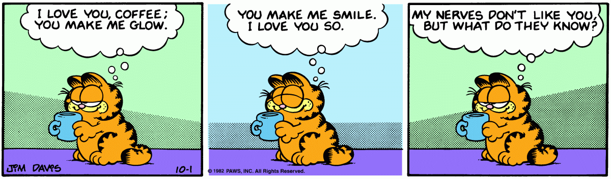 Garfield, October 1, 1982