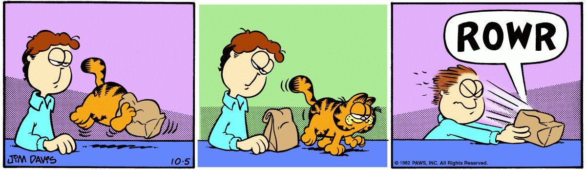Garfield, October 5, 1982