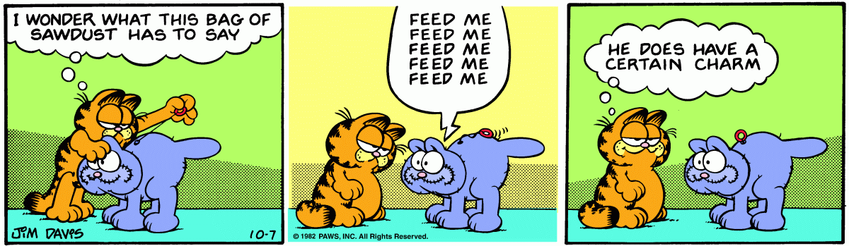 Garfield, October 7, 1982