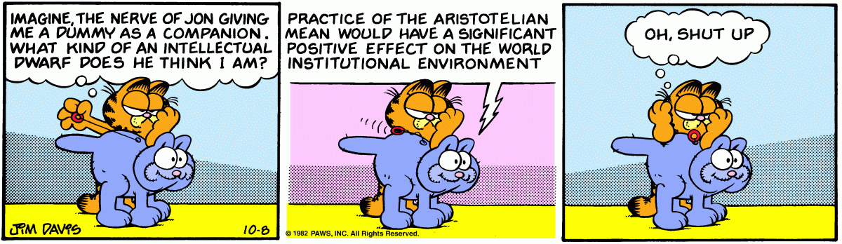 Garfield, October 8, 1982