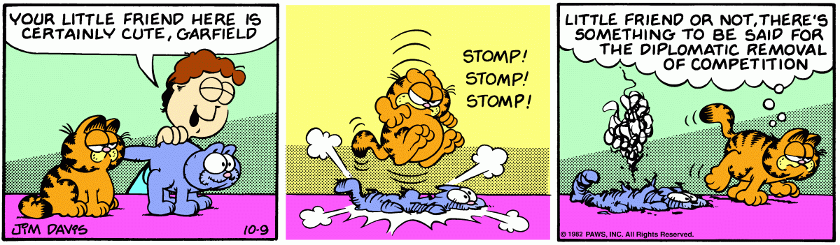Garfield, October 9, 1982