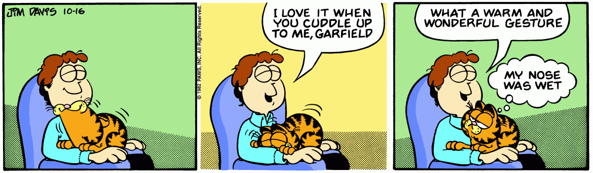 Garfield, October 16, 1982