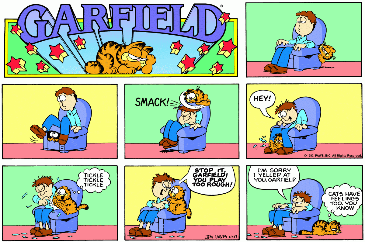 Garfield, October 17, 1982