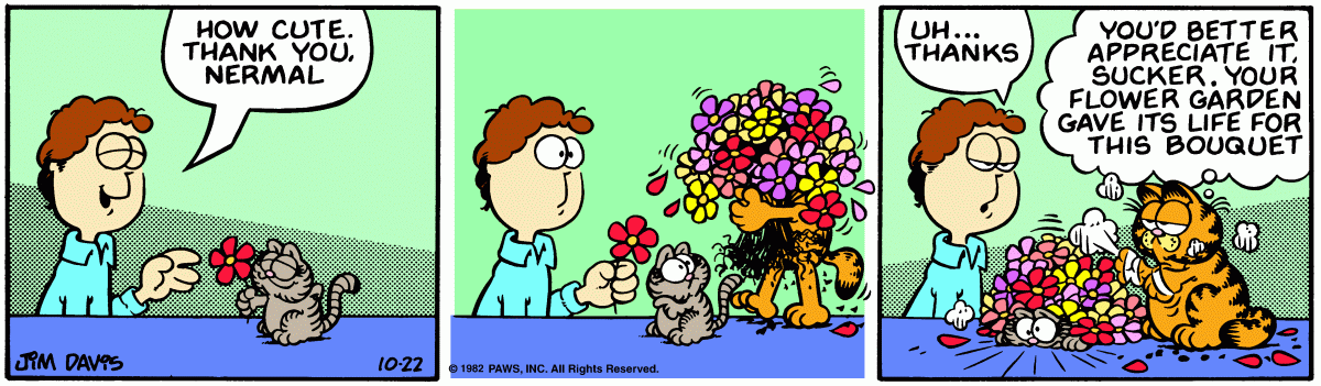 Garfield, October 22, 1982