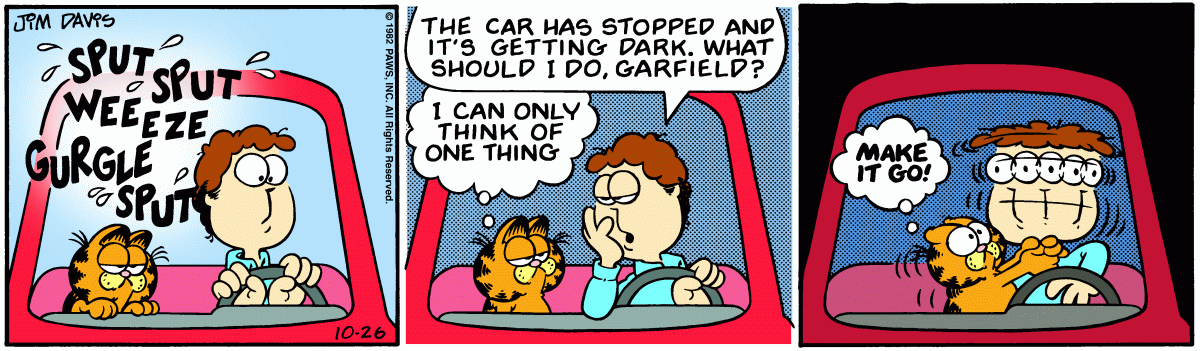 Garfield, October 26, 1982