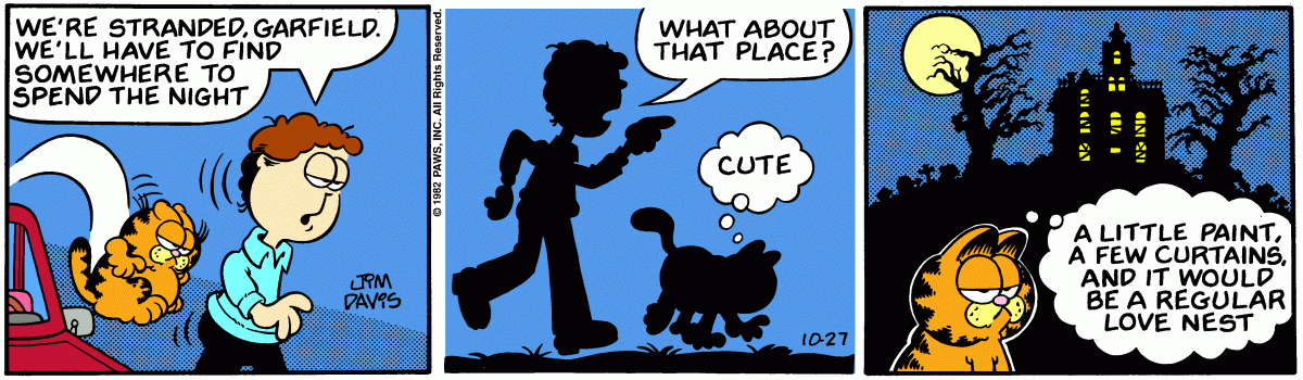 Garfield, October 27, 1982
