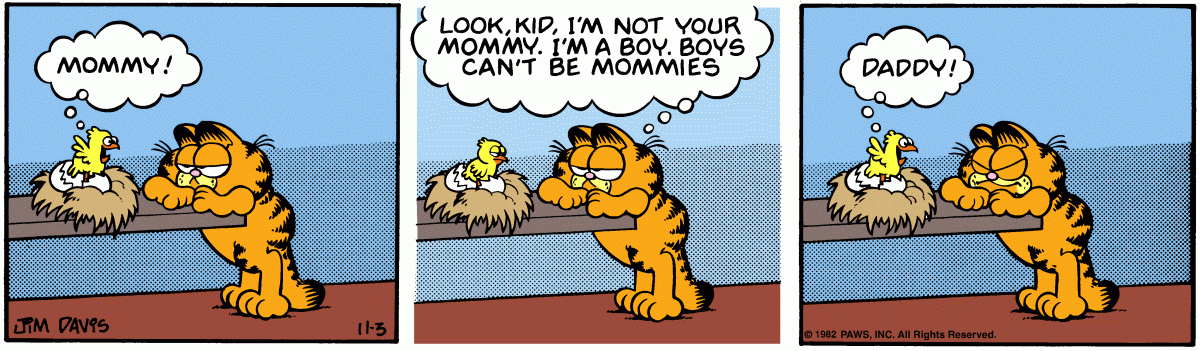 Garfield, November 3, 1982