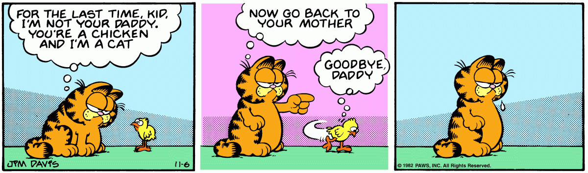 Garfield, November 6, 1982
