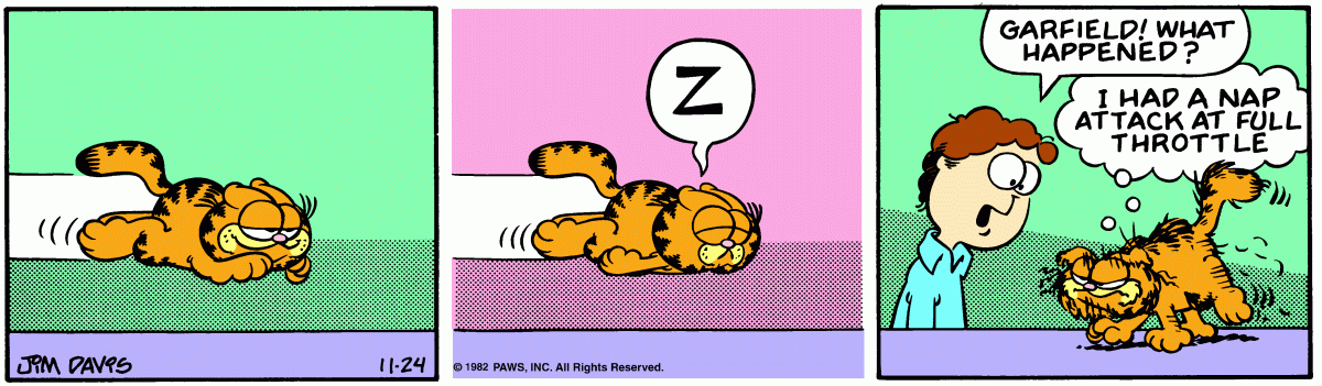 Garfield, November 24, 1982
