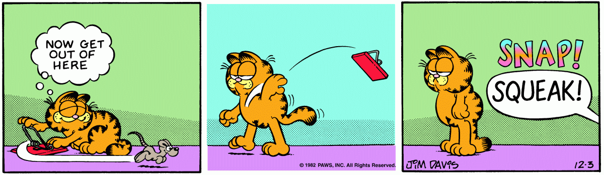 Garfield, December 3, 1982