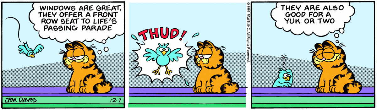 Garfield, December 7, 1982
