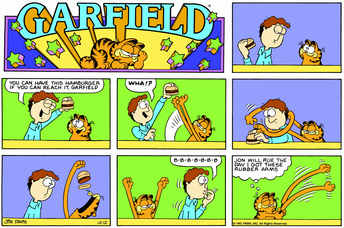 Garfield, December 12, 1982