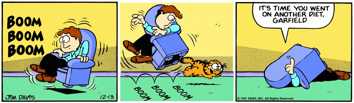Garfield, December 13, 1982