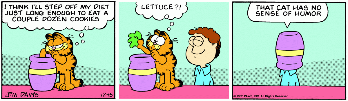 Garfield, December 15, 1982