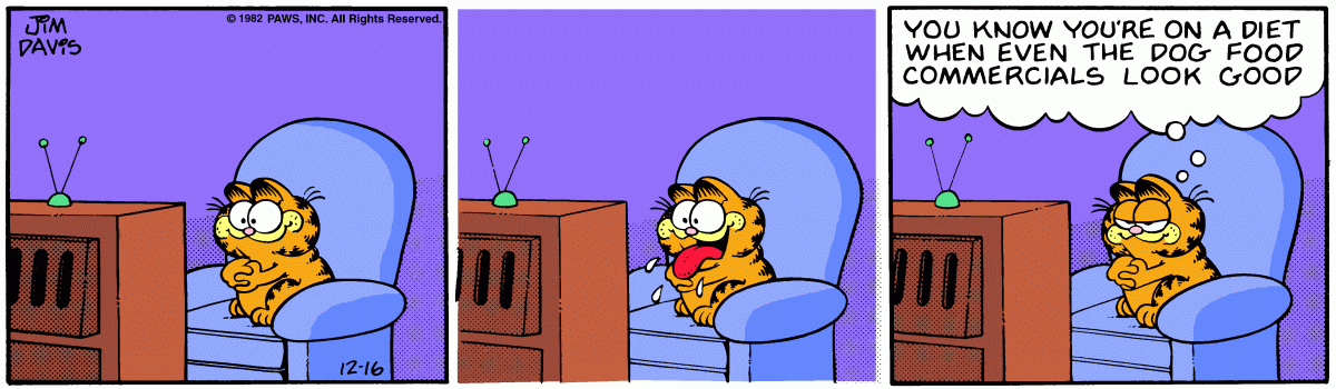 Garfield, December 16, 1982